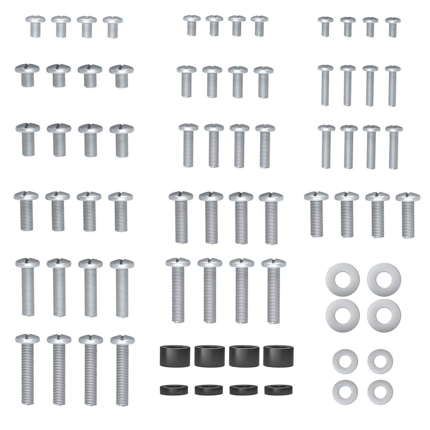 BONTEC Universal TV Mounting Hardware Kit Compatible with Most TVs Up to 80 inch