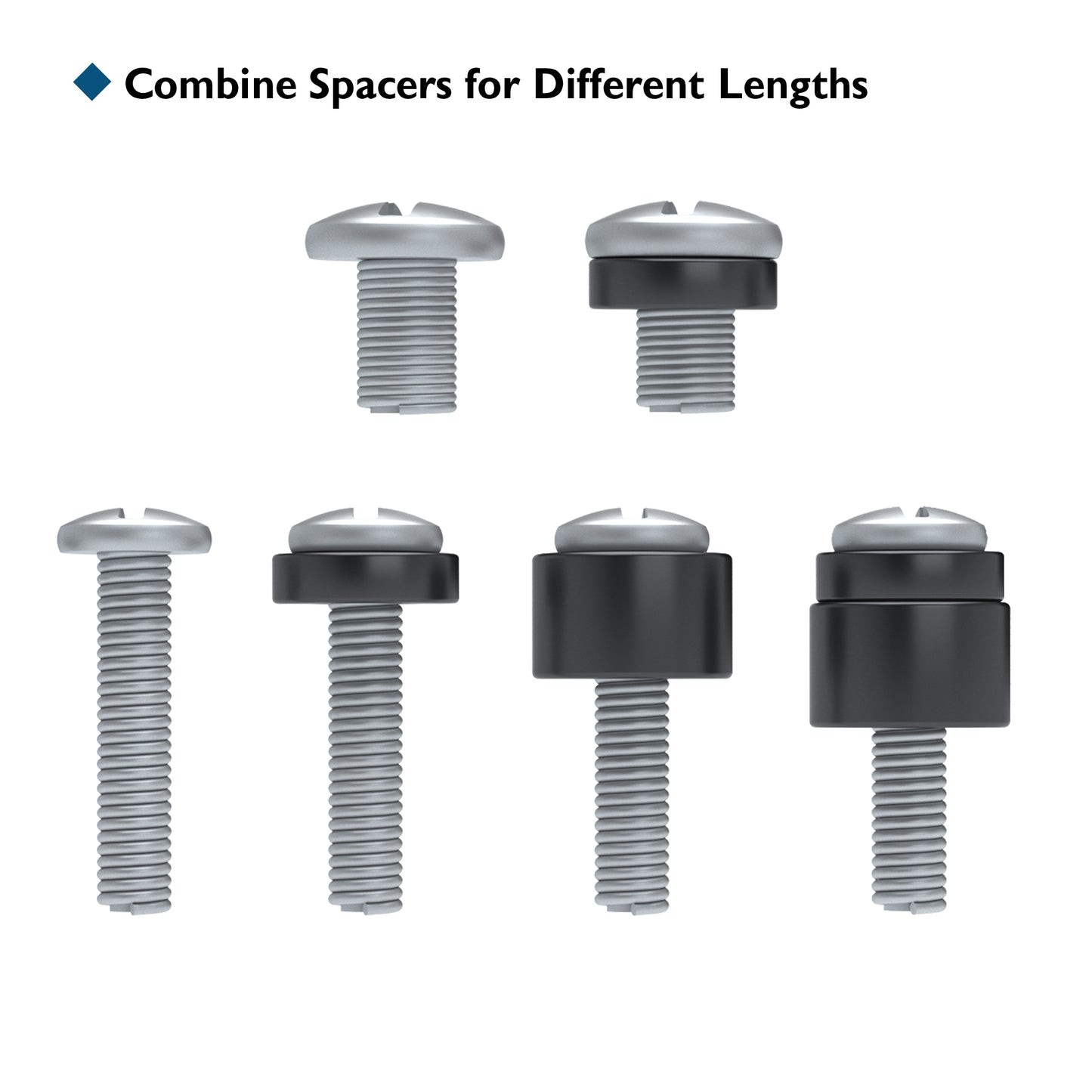BONTEC Universal TV Mounting Hardware Kit Compatible with Most TVs Up to 80 inch
