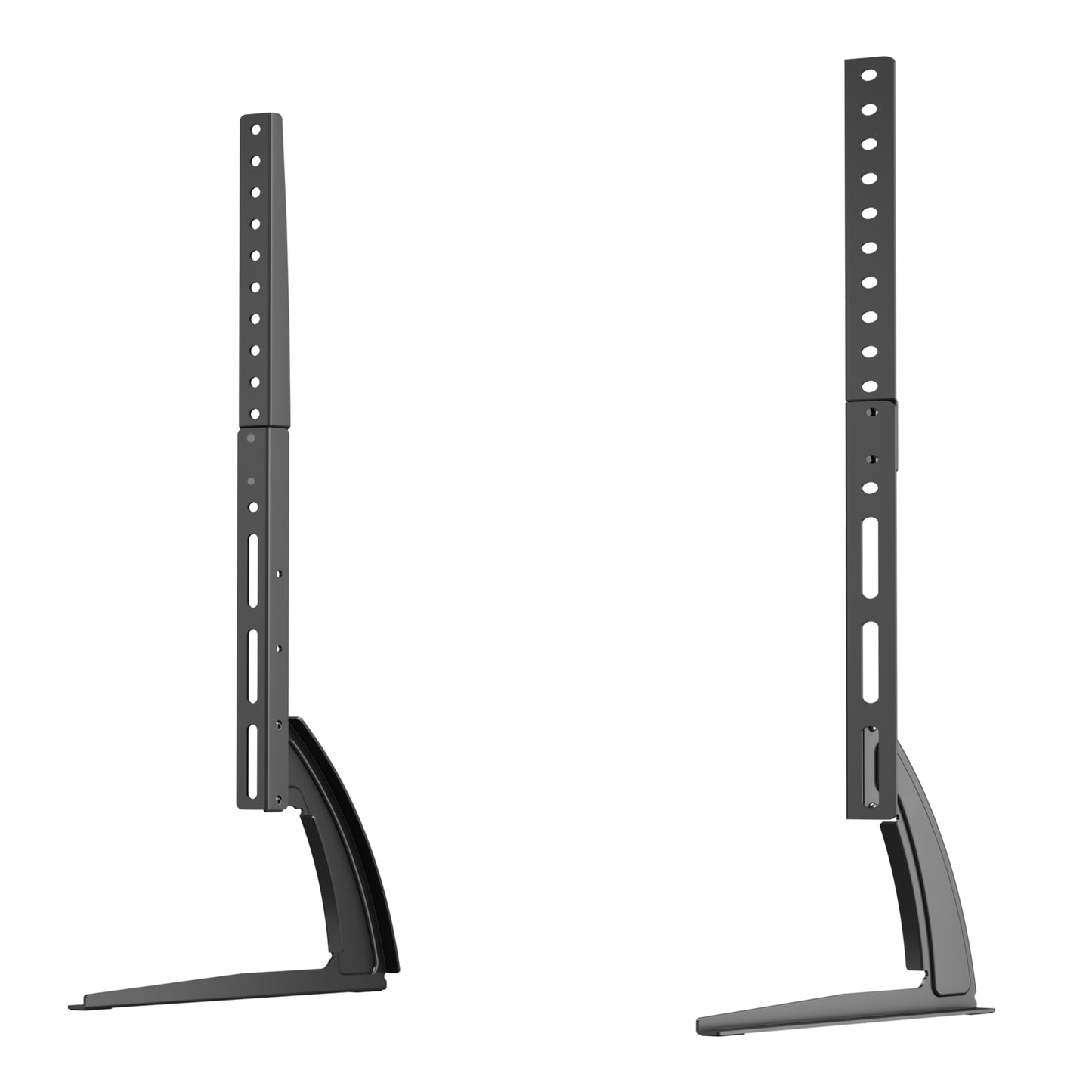 BONTEC Universal Table Desk Pedestal TV Stand Tabletop Screen Monitor Riser for 22"-65" LCD/LED TVs