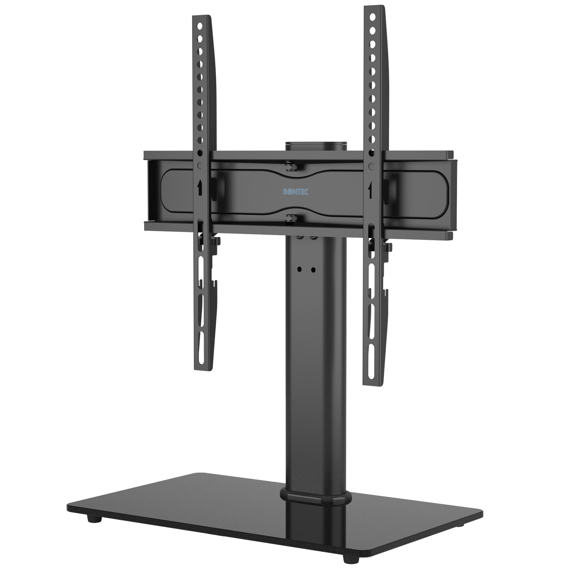 BONTEC Swivel Table Top TV Stand with Bracket for 26-55 inch LED OLED