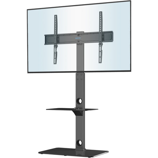 BONTEC Universal Floor TV Stand for 30-70 inch LED OLED LCD Plasma Flat Curved Screens