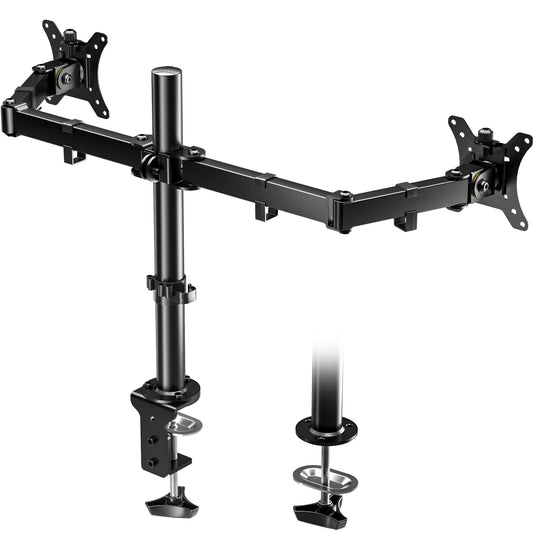 BONTEC Dual Monitor Stand for 13-32 inch LCD LED PC Screens